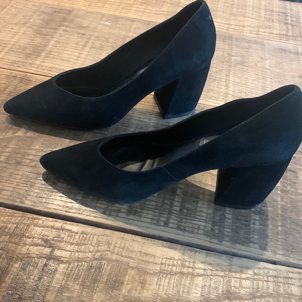 STEVEN suede pump heels, 8